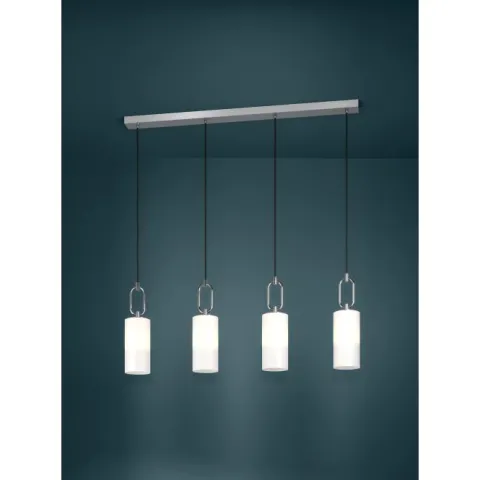 Candeeiro de teto com quatro abajures cilíndricos MAJANA EGLO 390129