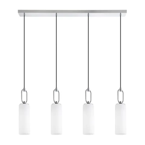 Candeeiro de teto com quatro abajures cilíndricos MAJANA EGLO 390129