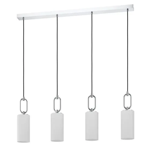 Candeeiro de teto com quatro abajures cilíndricos MAJANA EGLO 390129