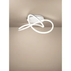 Candeeiro de teto elegante com arcos entrelaçados RIAZA EGLO 390526