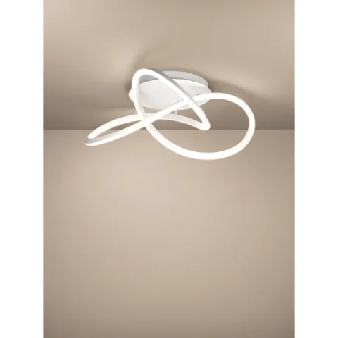 Candeeiro de teto elegante com arcos entrelaçados RIAZA EGLO 390526