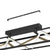 Candeeiro de teto elegante com perfis finos em latão PENELA EGLO 390416