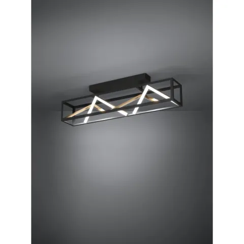 Candeeiro de teto elegante com perfis finos em latão PENELA EGLO 390416