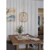 Candeeiro de teto em aço cor de areia ROMAZZINA EGLO 900496