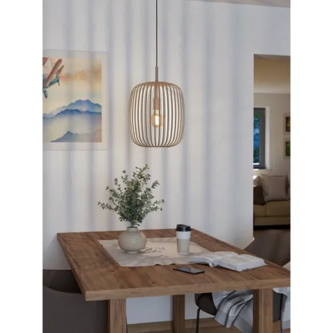 Candeeiro de teto em aço cor de areia ROMAZZINA EGLO 900496