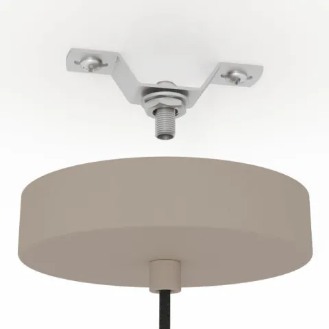 Candeeiro de teto em aço cor de areia ROMAZZINA EGLO 900496