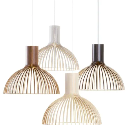Candeeiro de teto em madeira Victo 4250 - Secto Design