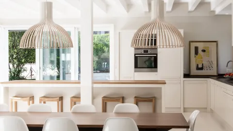 Candeeiro de teto em madeira Victo 4250 - Secto Design
