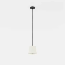Candeeiro de teto em tecido preto e branco FEBRES EGLO 901262