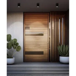 Candeeiro de teto exterior preto TORRECOLA EGLO 901028