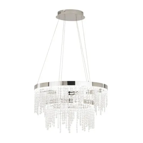 Candeeiro de teto extravagante com vidros brilhantes ANTELAO EGLO 39281