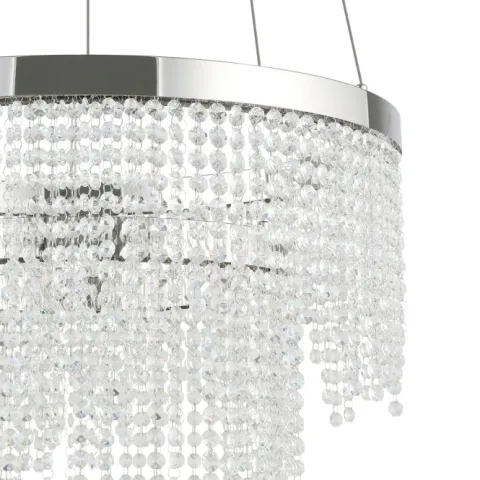 Candeeiro de teto extravagante com vidros brilhantes ANTELAO EGLO 39281