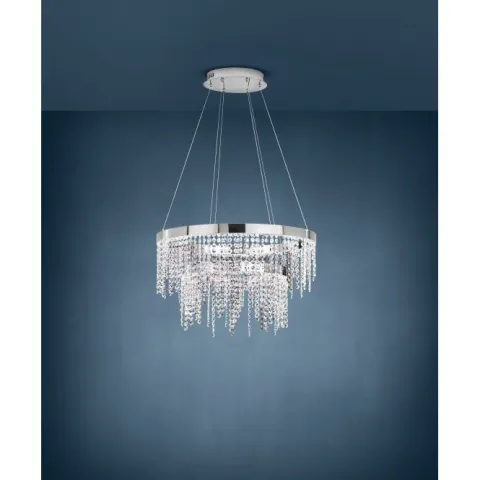 Candeeiro de teto extravagante com vidros brilhantes ANTELAO EGLO 39281