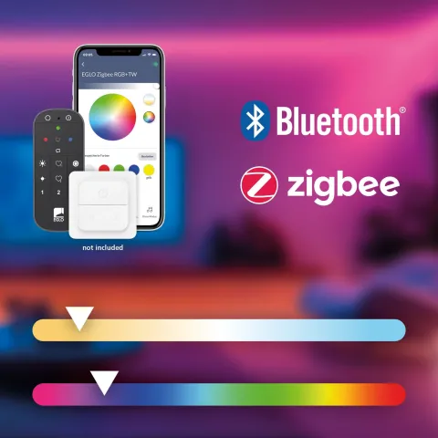 Candeeiro de teto inteligente, cor regulável, Simolaris-Z - Eglo