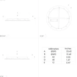 Candeeiro de teto LED ajustável PADROGIANO-Z EGLO 900487