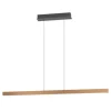 Candeeiro de teto LED ajustável em alumínio e aço bronze CIGGIANO EGLO 390499