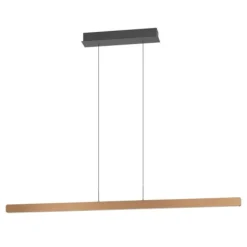 Candeeiro de teto LED ajustável em alumínio e aço bronze CIGGIANO EGLO 390499