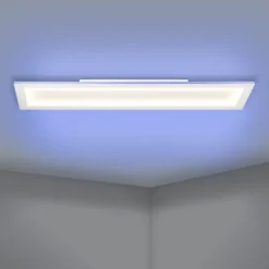 Candeeiro de teto LED branco com moldura RGB PADROGIANO-Z EGLO 900485