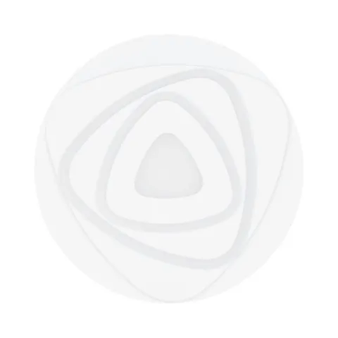 Candeeiro de teto LED branco com design orgânico PALAGIANO EGLO 900863