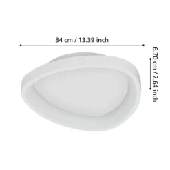 Candeeiro de Teto LED Branco LORETELLO EGLO 901583