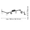 Candeeiro de teto LED CARDILLIO 1 EGLO 900839