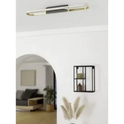 Candeeiro de teto LED com ajuste de cor CONIVARENA EGLO 902159