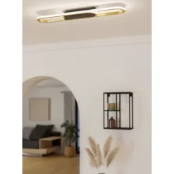 Candeeiro de teto LED com ajuste de cor CONIVARENA EGLO 902159