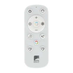 Candeeiro de teto LED com anéis metálicos entrelaçados MEZZOMONTE EGLO 901825