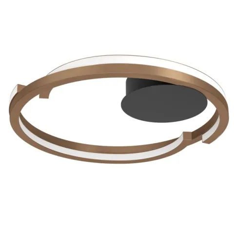 Candeeiro de teto LED com anéis metálicos entrelaçados MEZZOMONTE EGLO 901825