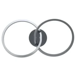 Candeeiro de teto LED com anéis luminosos CONGIUNTI EGLO 902145