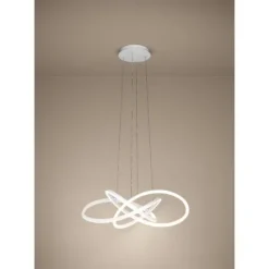 Candeeiro de teto LED com arcos entrelaçados RIAZA EGLO 390527