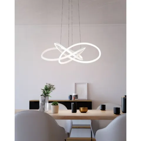 Candeeiro de teto LED com arcos entrelaçados RIAZA EGLO 390527