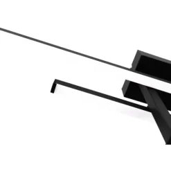 Candeeiro de teto LED com barras pretas mate TREPILIANO EGLO 901884