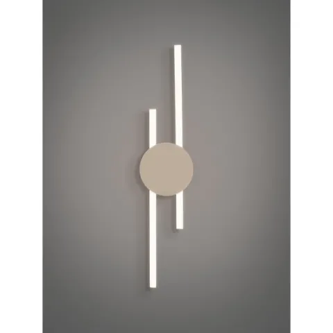 Candeeiro de teto LED com braços lineares em alumínio areia VENTICELLO EGLO 902126