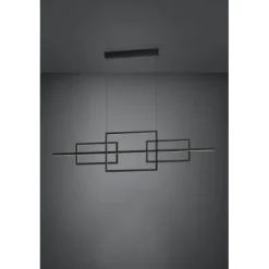 Candeeiro de teto LED com design geométrico PUEBLA EGLO 39798