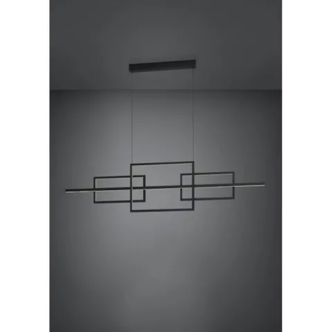 Candeeiro de teto LED com design geométrico PUEBLA EGLO 39798