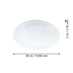 Candeeiro de teto LED com iluminação inteligente TOTARI-Z EGLO 900636