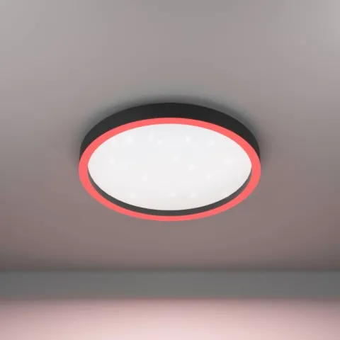 Candeeiro de teto LED com luz ajustável e efeito cintilante MONTEMORELOS-Z EGLO 900411