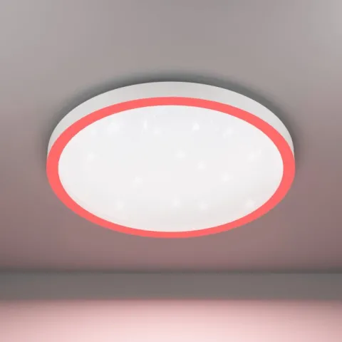 Candeeiro de teto LED com luz ajustável e efeito cintilante MONTEMORELOS-Z EGLO 900409