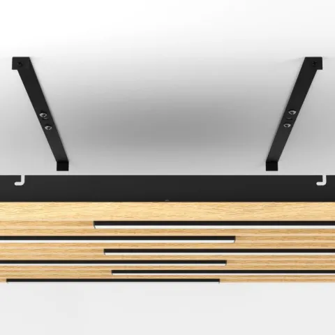 Candeeiro de Teto LED com Madeira Natural MARREIRA EGLO 390427