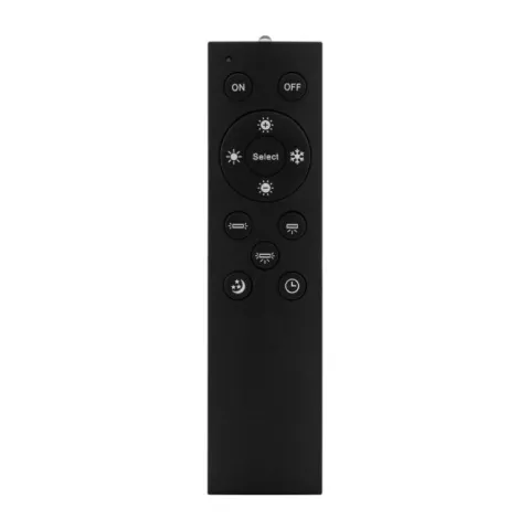 Candeeiro de teto LED com molduras quadradas preto MACELLARA EGLO 390019