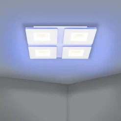 Candeeiro de teto LED com painéis quadrados ajustáveis PADROGIANO-Z EGLO 900481