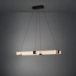 Candeeiro de teto LED com perfis ovais transparentes MOGETONELLO EGLO 39909