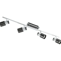 Candeeiro de Teto LED com 4 Projetores Ajustáveis DAVIDA EGLO 30835
