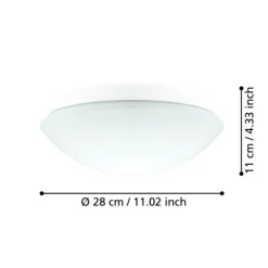Candeeiro de teto LED com sensor de movimento BARI-M EGLO 97531
