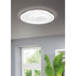 Candeeiro de teto LED com superfície redonda branco PALAGIANO EGLO 32052