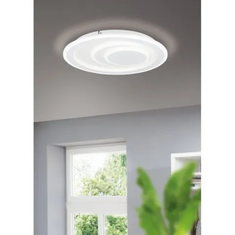 Candeeiro de teto LED com superfície redonda branco PALAGIANO EGLO 32052