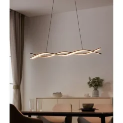 Candeeiro de teto LED com três perfis curvados LASANA 3 EGLO 99317