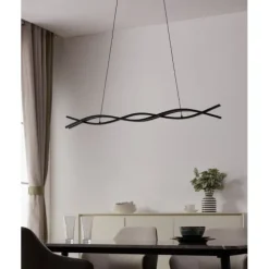 Candeeiro de teto LED com três perfis curvados LASANA 3 EGLO 99317