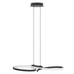 Candeeiro de teto LED elegante e curvo SERPINS EGLO 901267
